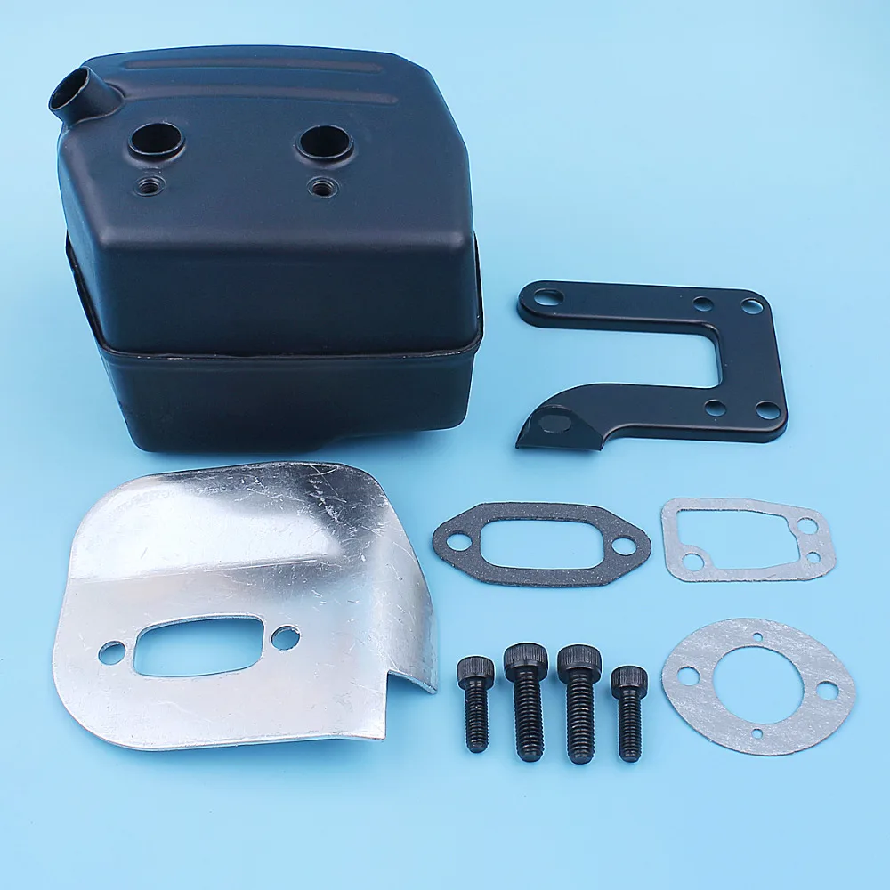 Imagem -02 - Kit de Parafuso de Substituição Silenciador Suporte Defletor de Escapamento para Jonsered 625 ii 630 Super 670