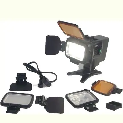 adjustable Professional LED LBPS900 Video Light DV Lamp for Canon/Nikon/Sony DSLR DV Camera Camcorder Lamp with Battery+Charger