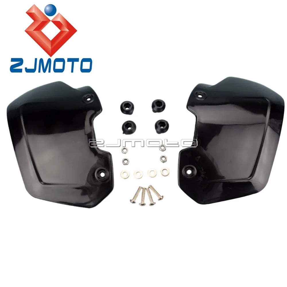 7 Colors Universal Motorcycle Hand Guards Plastic Cover Extension Kit Windshield Motorbike Handguards Windshield Rising Heighten