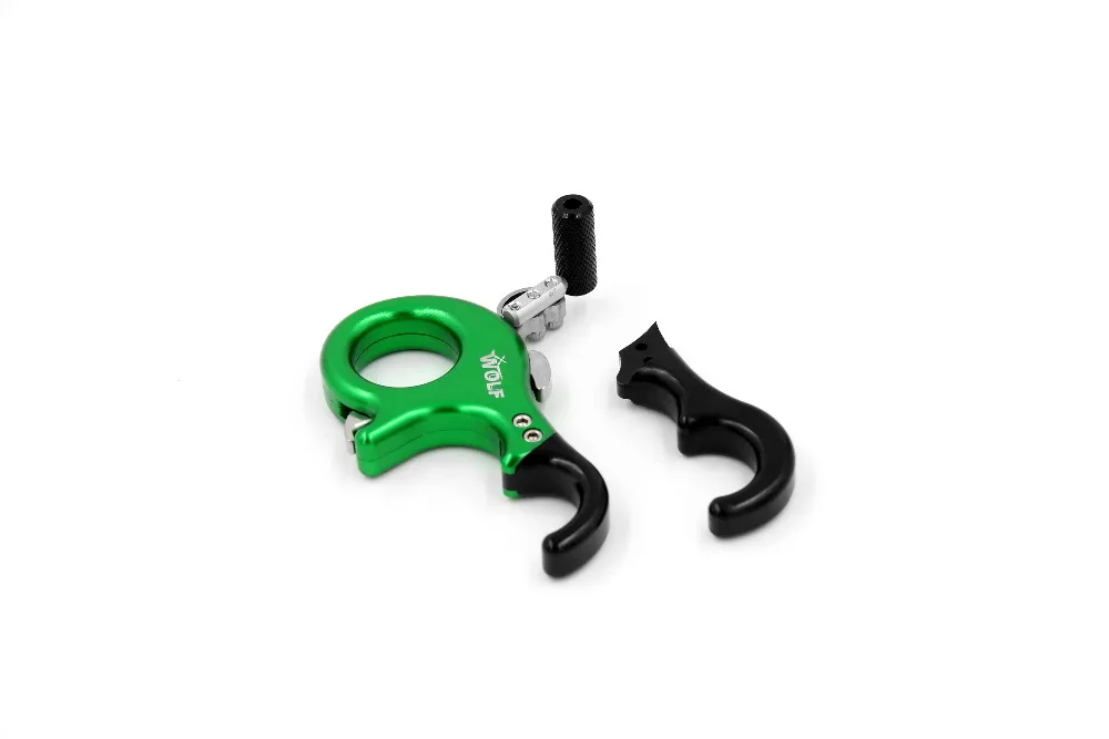 4 finger and 3 finger replaceable bow Caliper  Release aid for compound bow hunting Free Shiping