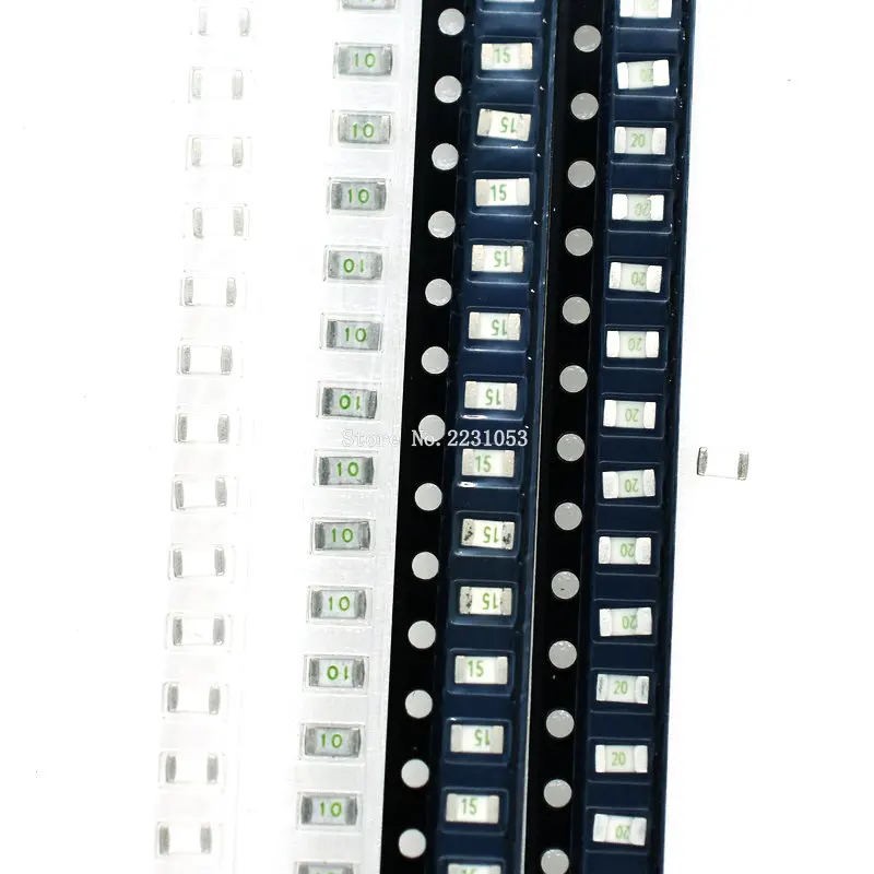 A One Time Positive Disconnect SMD Restore Fuse 1206 0.5A 1A 1.5A 2A 2.5A 3A 3.5A 4A 5A 6A 7A 8A 10A 12A 15A 20A 30A Fast Acting