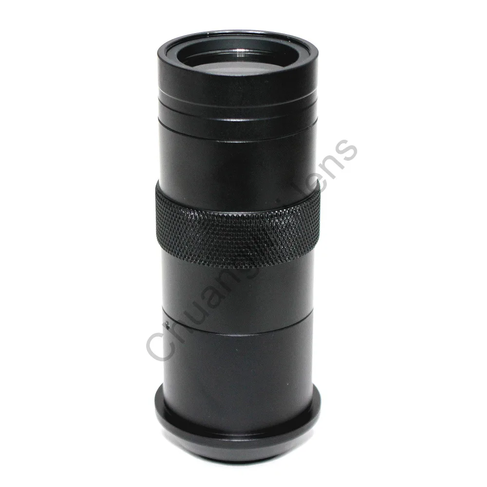 100X Zoom Lens C/CS Mount Lens Glass Magnification Eyepiece For VGA HDMI USB CCD CMOS Industry Video Microscope Camera