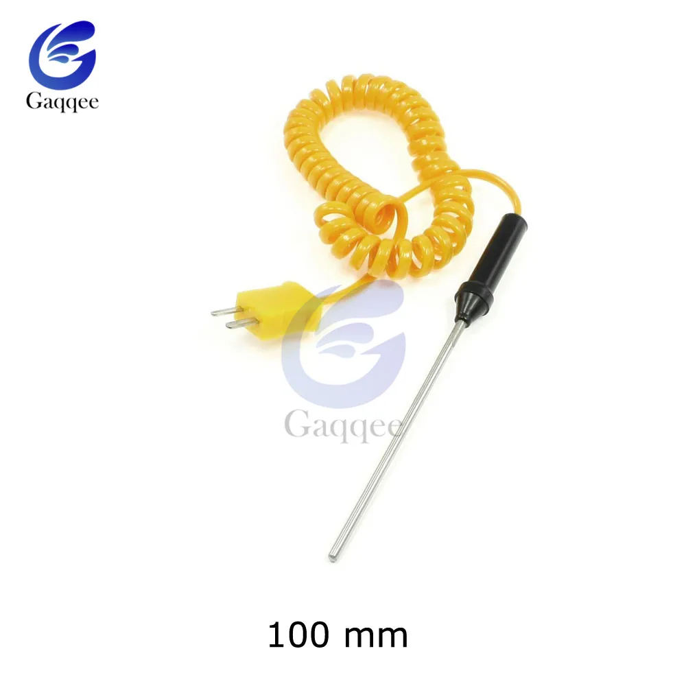 K-Type Thermocouple Probe Sensor 10cm/30cm/50cm Temperature Controller -50C to 1200 with Cable For Digital Thermometer