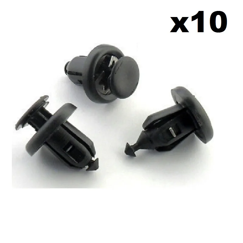 10x For Honda Bumper, Engine Undertray & Wheel Arch Lining, Splashguard Trim Clips