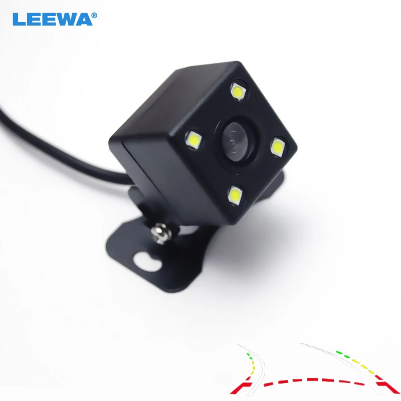 LEEWA A-Sure Advanced Dynamic Parking Track Rear View Reversing CCD Camera HD 170 Degree Night vision Waterproof Dust-proof