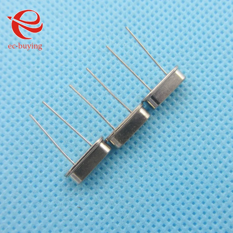 10pcs/lot Crystal Oscillator 17.734MHz 17.734 MHz 17.734M Hz Mini Passive Resonator Quartz HC-49S