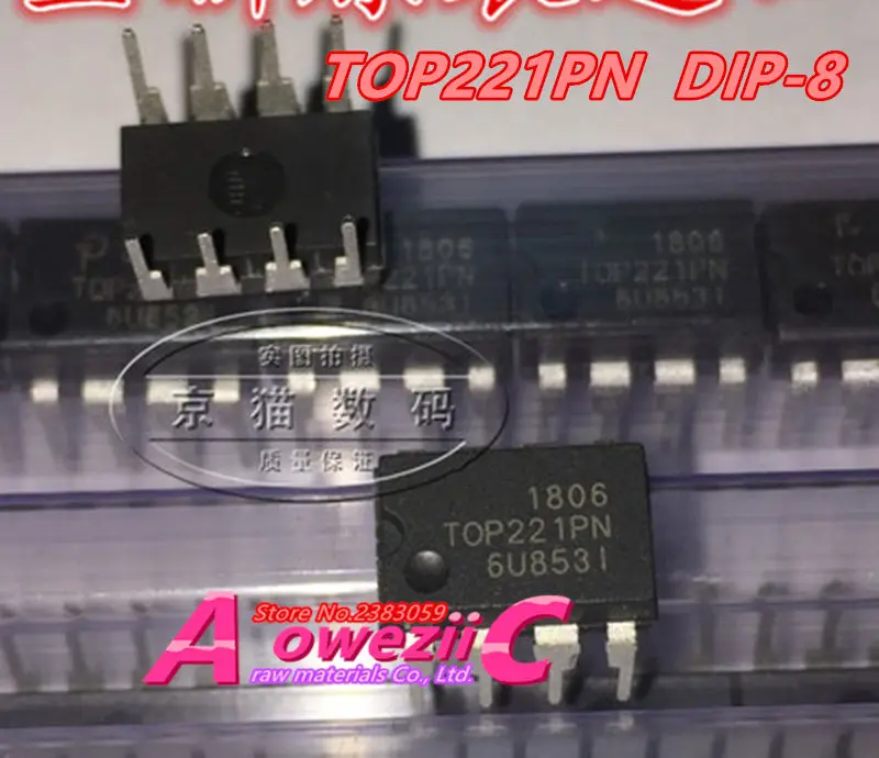 Aoweziic 2021 + 100 ٪ الجديدة المستوردة الأصلي TOP221GN TOP222GN TOP223GN TOP224GN SOP-8 TOP221PN TOP222PN TOP223PN TOP224PN DIP-8