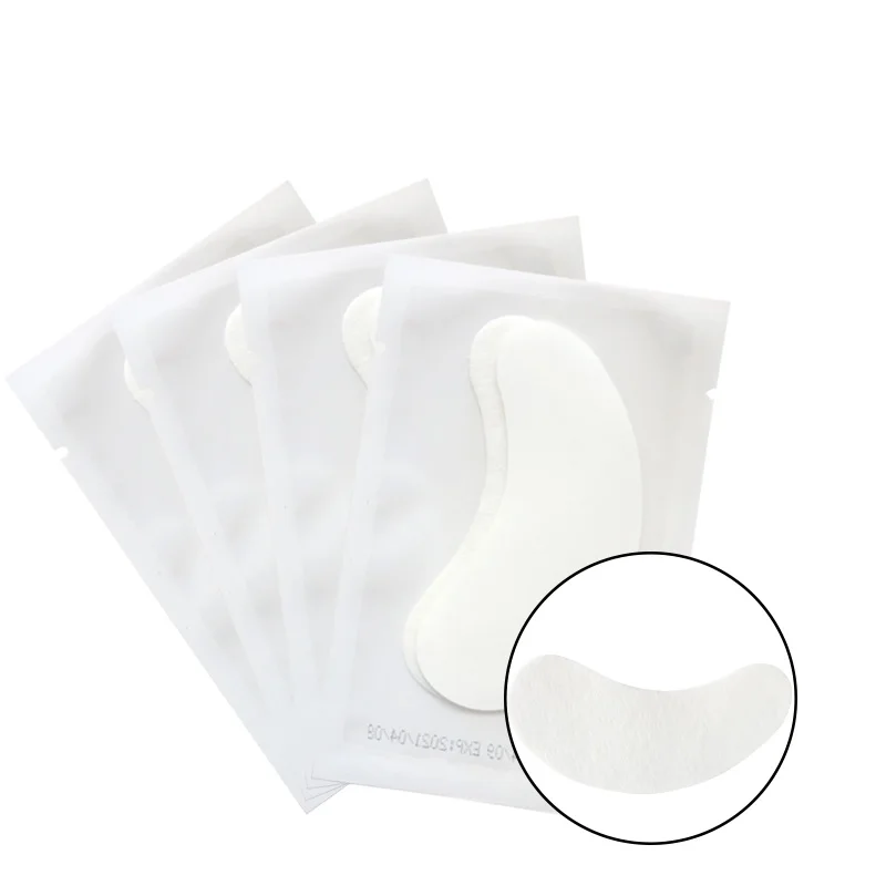 50 Pairs Under Eye Pads New Design Eye Gel Patches Lint Free Eyelash Pad for Lash Extensions Beauty Eyes Makeup Tools