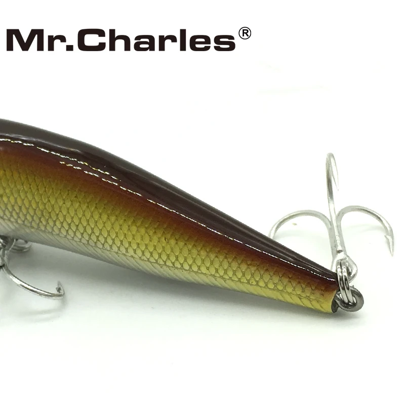 Mr.Charles CMC012 Fishing Lures , 80mm/10.2g 0-0.8m Suspending High Quality Minnow Crankbait Fishing Lure Hard Bait