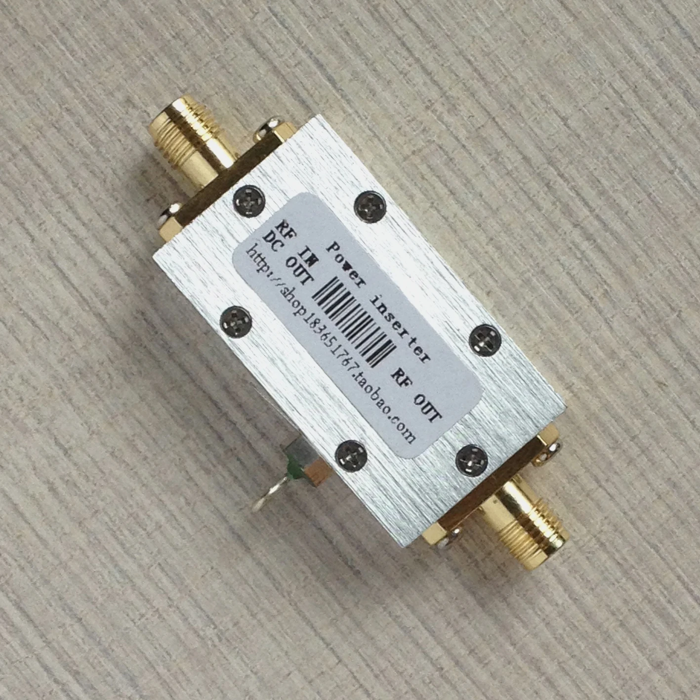 

10-3000MHz Broadband RF Microwave Coaxial Offset Biasing Device Bias Tees