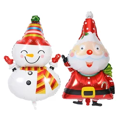 100*50cm Christmas balloon aluminum balloons wedding balloon for Christmas party balloons Santa Claus snowman home decoration