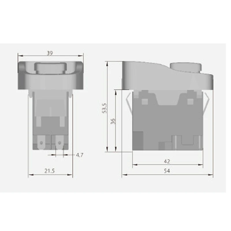 KEDU KJD20-2 120/250V 10/(8) UN Impermeabile Elettromagnetica Interruttore On Off Interruttori A Pulsante per Strumento Di Energia Elettrica Della Macchina Utensile