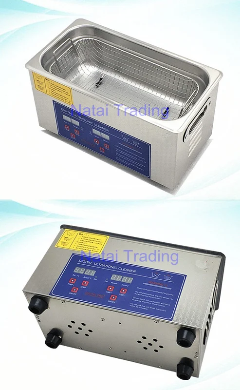 ultrasonic cleaner stainless steel 120W 4.5L diesel injector cleaning machine for Bosch Denso Delphi injector repair tool