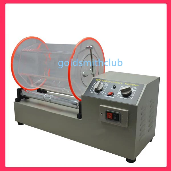 220V Rotary Tumbler Rock Tumblers Jewelry Polishing Machine Finishing Machine Jewelry Tools