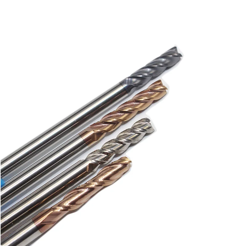 1pc End Mill for Aluminum 6mm 8mm 10mm HRC50 Long 150mm 3T Carbide 3Flute End Mill Lathe Machine Milling Cutter Tool Router Bit