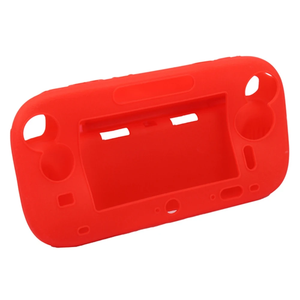 Silicone Case Skin Protective Cover for Wii U Gamepad protector full coverage