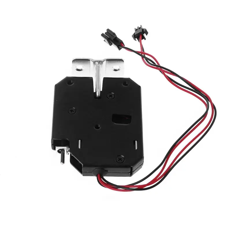 Magnetic Latch Door Lock Electric Drop Bolt Picks Auto DC 12V 2A Solenoid Induction Access Control File Case Cabinet Drawer Lock
