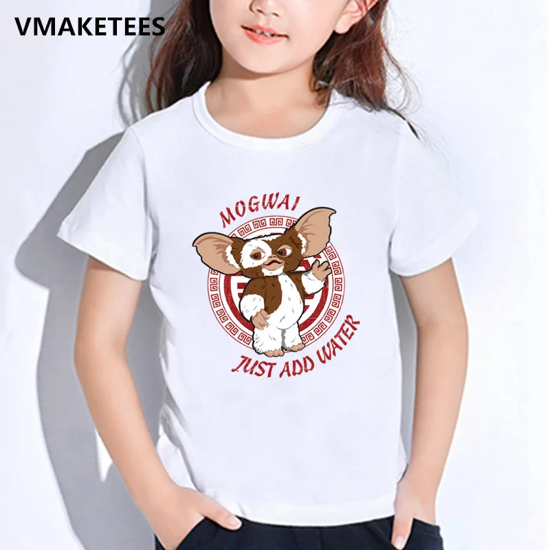 

Kids Summer Short Sleeve Girls & Boys T shirts Gremlins Gizmo Cartoon Print Children's T-shirt Casual Funny Baby Clothes,HKP5170