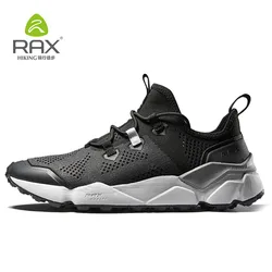 Rax-zapatillas de correr transpirables para hombre y mujer, calzado deportivo de malla de aire, para correr, novedad