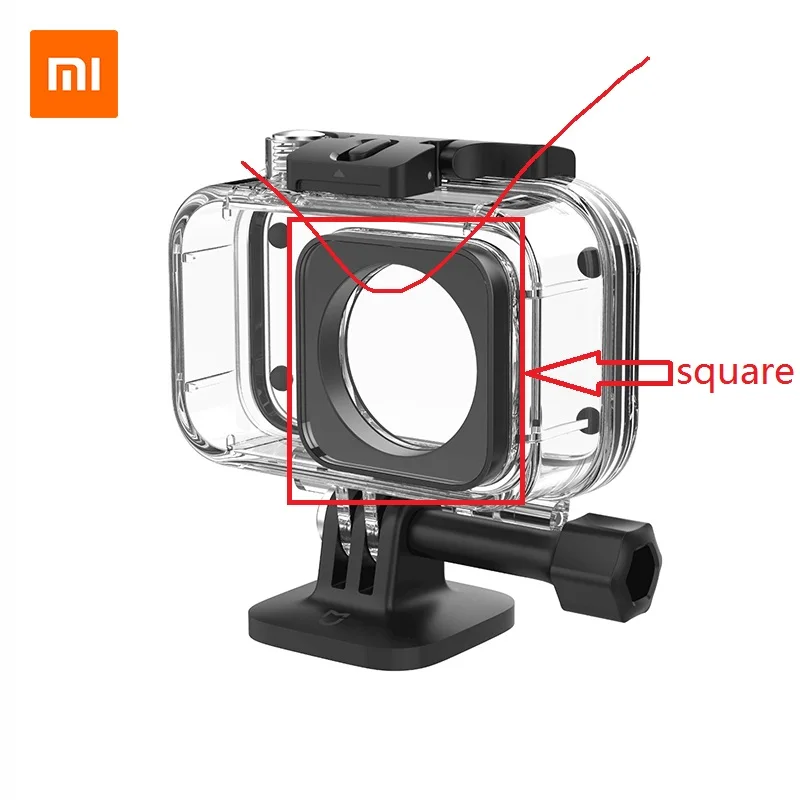 Mijia oryginalna wodoodporna obudowa osłona obiektywu obudowa filtr/nurkowanie UV Shell pokrywa dla Xiaomi Mijia Mini 4K Action Camera akcesoria