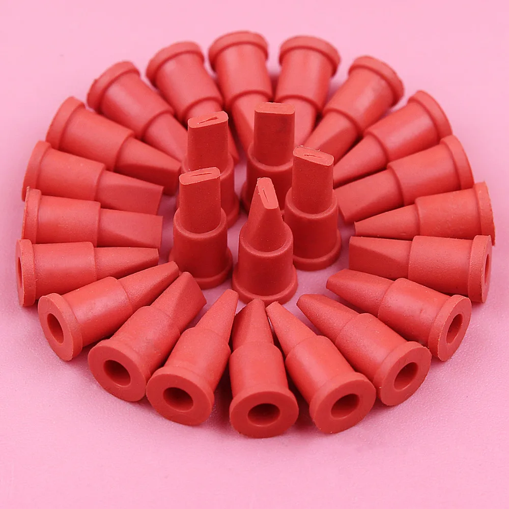 25pcs/lot Fuel Oil Tank Vent Duck Bill For Stihl MS180 MS170 018 017 MS 180 170 Chainsaw Replace Spare Tool Part