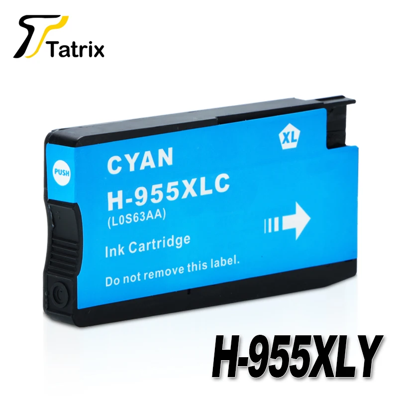 Титрица для HP955 955XL для HP955XL, 4-цветный картридж для HP OfficeJet Pro 7740 8210 8216 8710 8715 8716 8717 8720 8725 8727