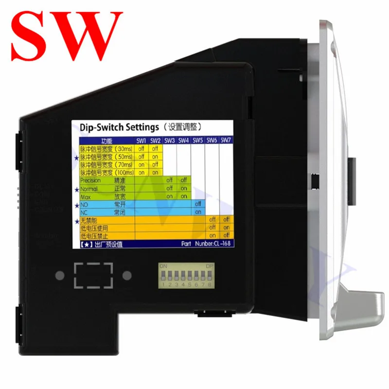 ขายร้อน 1PC CUSTOM CL-168 Multi ตัวเลือกเหรียญ LED ยอมรับ 3 เหรียญทอง/เงินเหรียญ Acceptor/เครื่องหยอดเหรียญอาเขต Part