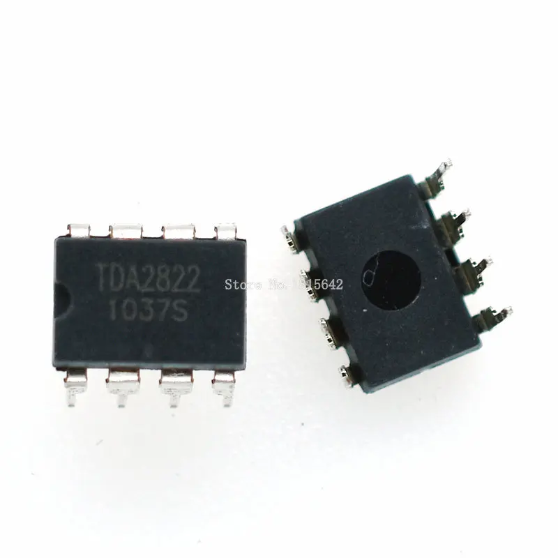 10PCS TDA2822M DIP8 TDA2822 2822M DIP-8 Audio Power Amplifier IC