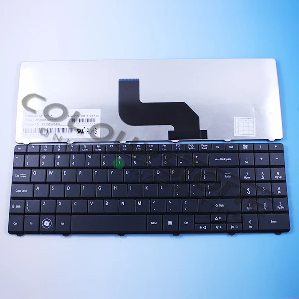 

For Gateway NV52 NV53 NV54 NV56 NV58 NV59 NV73 NV78 NV79 US Black Laptop Keyboard PK1306R1A32