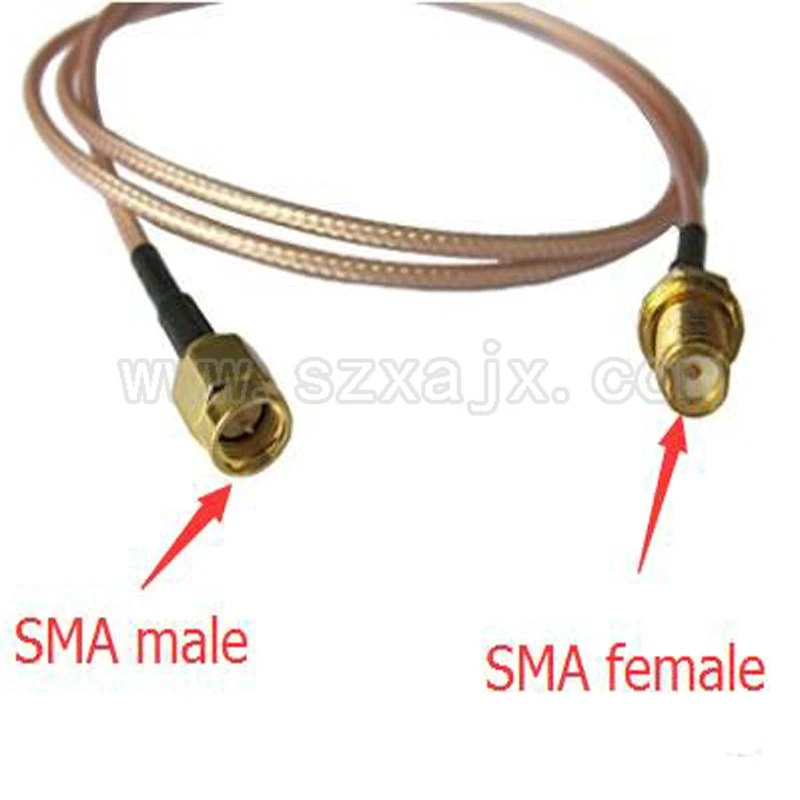 JX RF Coaxial Cable SMA Male to SMA female connector for RG316 Pigtail cable 5cm-5m for 3G 4G Antenna extension cord
