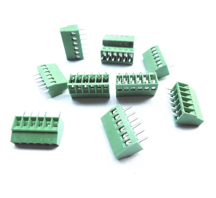 10pcs 6 Poles/6 Pin 2.54mm/0.1