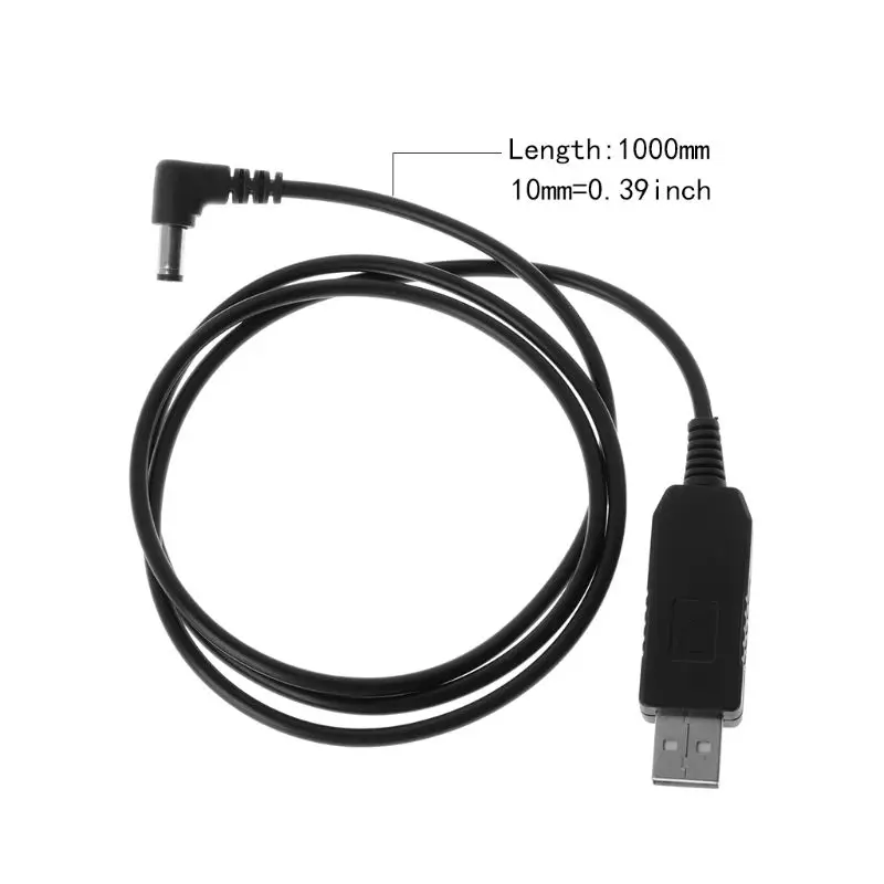 Free shipping Portable USB Charger Cable For Baofeng UV-5R BF-F8HP Plus Walkie-Talkie Radio