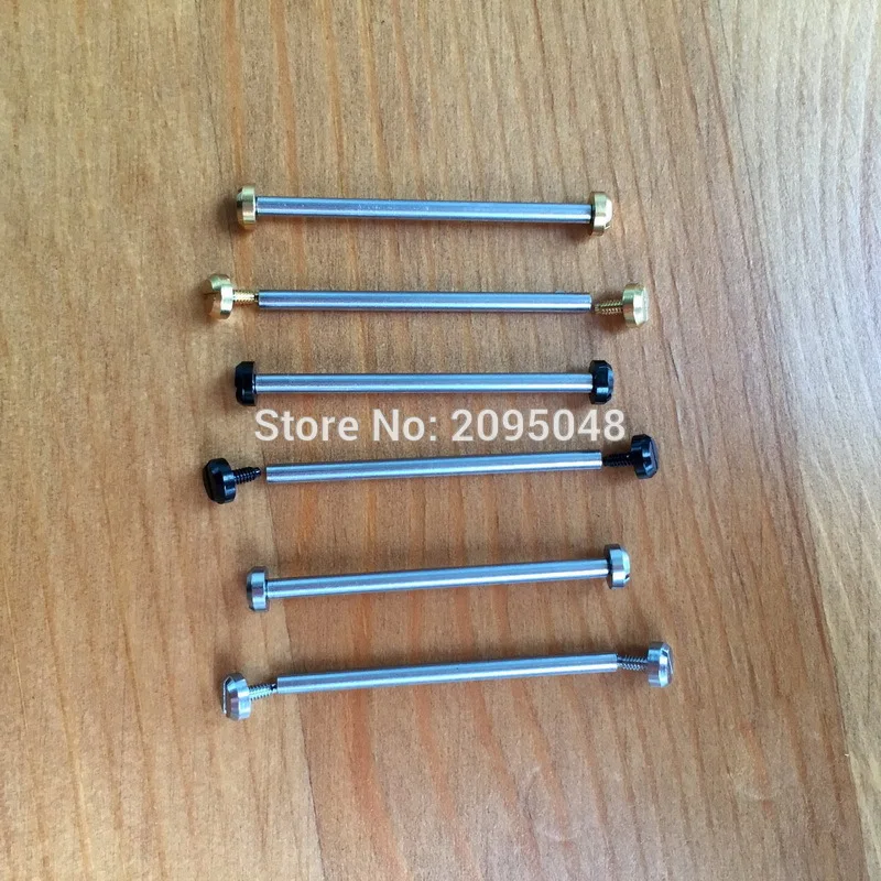 2piece/sets 33mm steel/gold colors watch screw tube rod  stem for NX Nixon 51-30 watch case lug link A083 parts tools