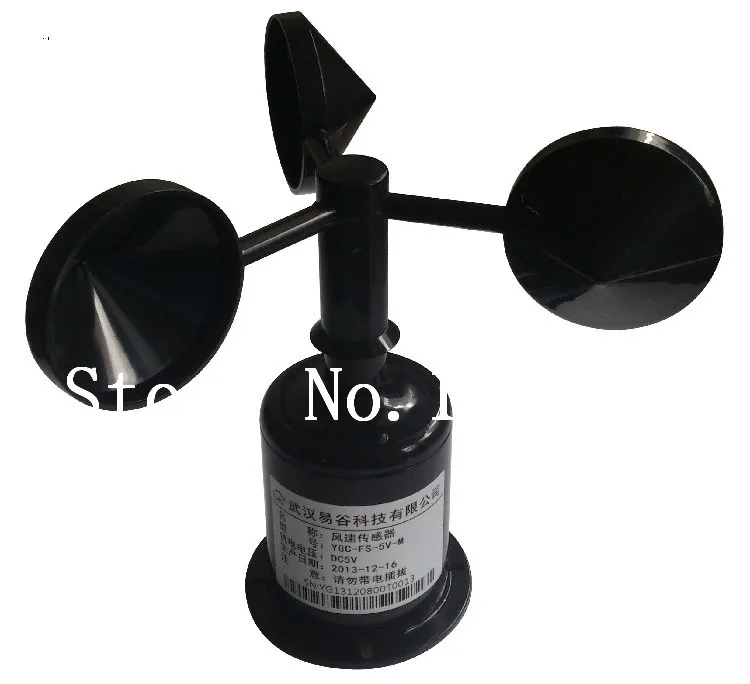 

[BELLA]Wind speed sensor / transmitter / cups anemometer DC24V TTL RS232 RS485 0-2.5V 0-5V 0-20MA 1-5V