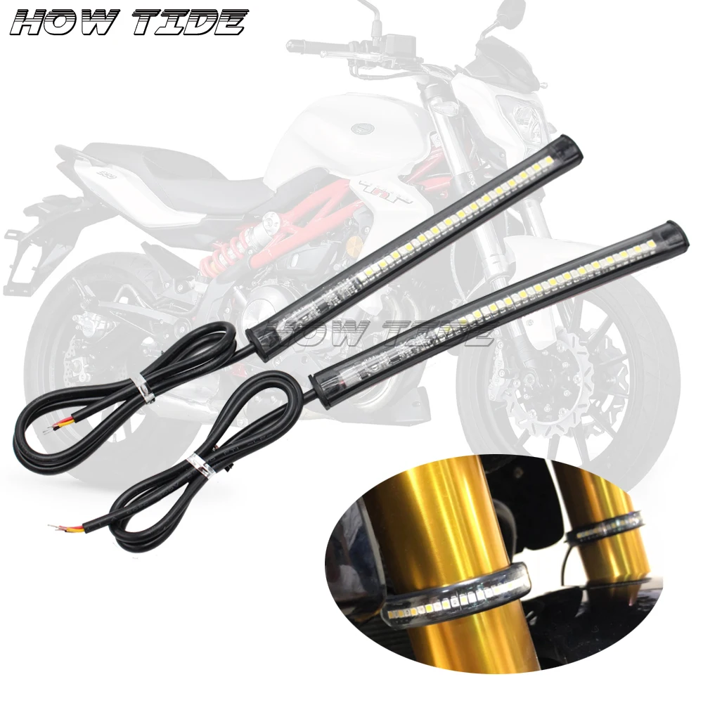 LED Fork Turn Signal Kit Turn Signal Indicator Light For SUZUKI GSXR Msx125 Msx 125 Gsr 600/750 Gsxr 600/750/1000 Sv 650 Drz400