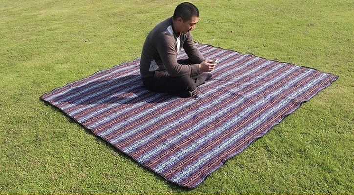 Machine washable picnic mat Oxford protection tide outdoor camping pad crawling AT6234