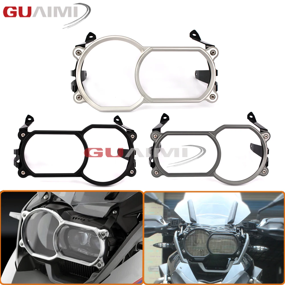 

For BMW R1200GS LC 2013-2016 R1200 GS Adventure LC 2014-2016 Motorcycle Headlight Guard Protector 2 With Quick Release Fastener