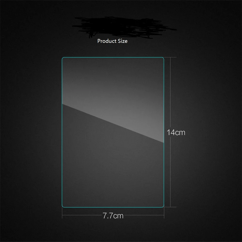 2 PCS RC 9H Tempered Glass Screen Protective Film for DJI RC PRO Smart Controller Protector Accessories