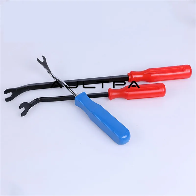 Universal Car Door Interior Trim Panel Fastener Clips Buckle Removal Screwdriver Pry Bar Screwdriver Crowbar Tool H4449