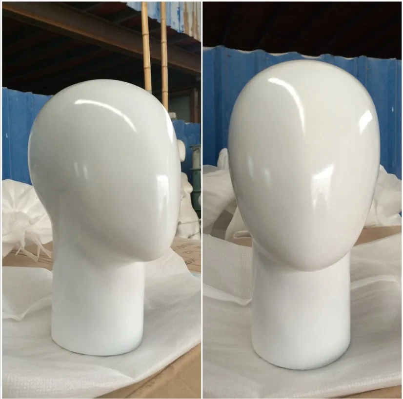 Free Shipping!! New High Quality Best White Fiberglass Head Mannequin Female Head Model On Sale