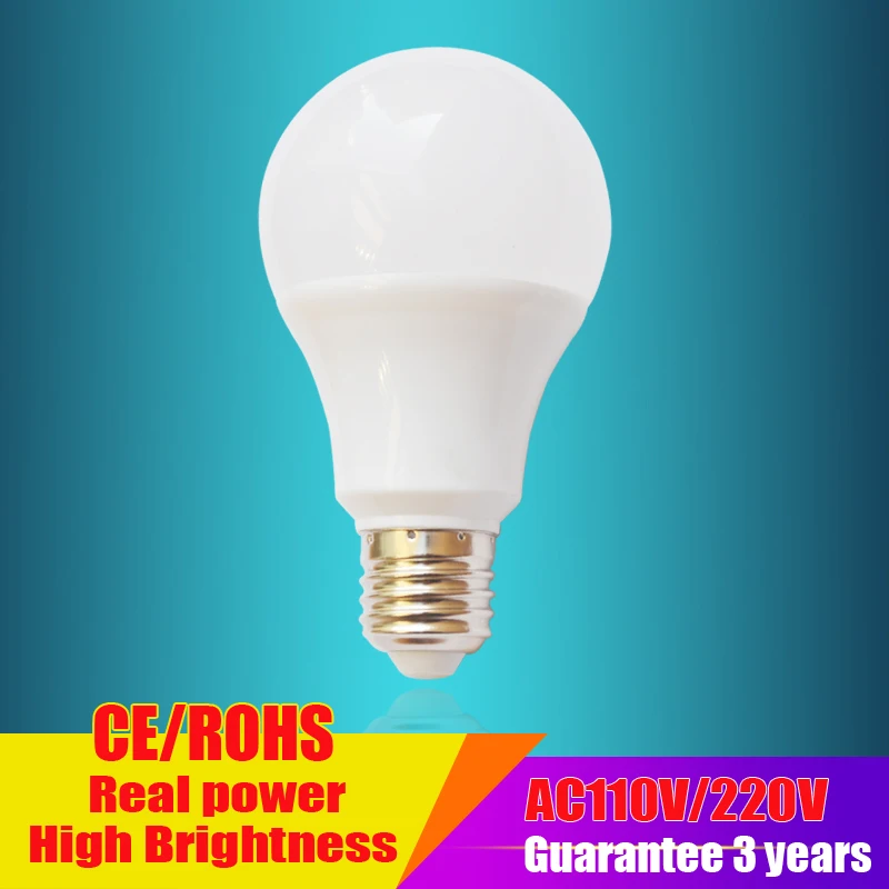 LED Lamp E27 3W 5W 7W 9W 12W 15W Smart IC  LED Lampada Lights Led Bulb Lamps Spotlight Table Lamps Lighting AC220V 230V 240V