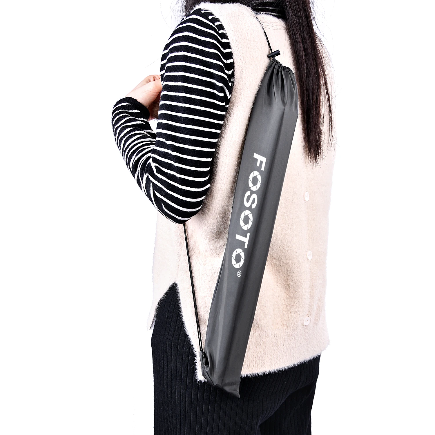 Fosoto ft-140カメラ用ポータブルLEDライト三脚スタンド写真スタジオ照明フラッシュ傘リフレクター