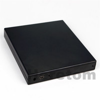 12.7mm USB 2.0 DVD/CD-ROM External DVD Drive Enclosure Optical Drive Case IDE/ PATA to SATA Optical External Enclosure Fo Laptop