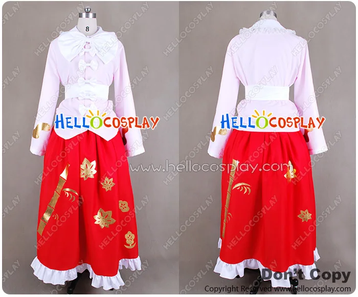 

Touhou Project Imperishable Night Cosplay Kaguya Houraisan Costume H008