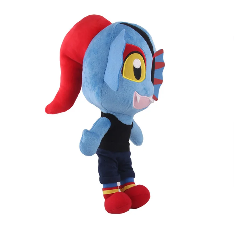 Brinquedo de pelúcia undyne para crianças, 30cm, brinquedo de pelúcia macio, animais de pelúcia, brinquedo para crianças