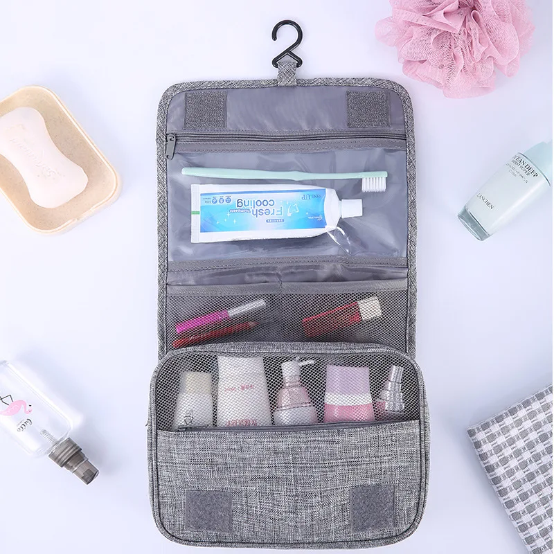 New Travel Items Wash Products Storage Organizer Bag Portable Waterproof Women And Men Bathroom Hanging Bags