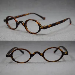 Vintage Small Oval Round 38mm Reading Glasses Full Rim Man Women 100 125 150 175 200 225 250 275 300 325 350 375 400 425 450 600