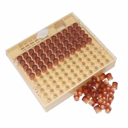 Bee Queen Breeding Box with 120Pcs Brown Cell Cups Beekeeper Beekeeping Rearing Equipment Garden Out-door Apiculture Supplies