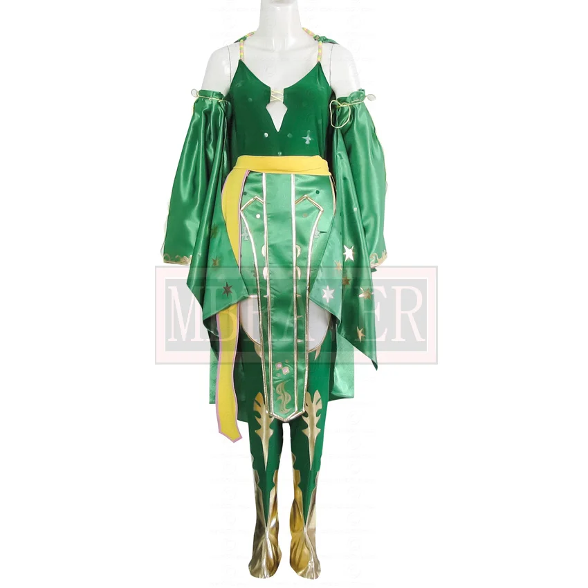 Final Fantasy Rydia Cosplay Costume