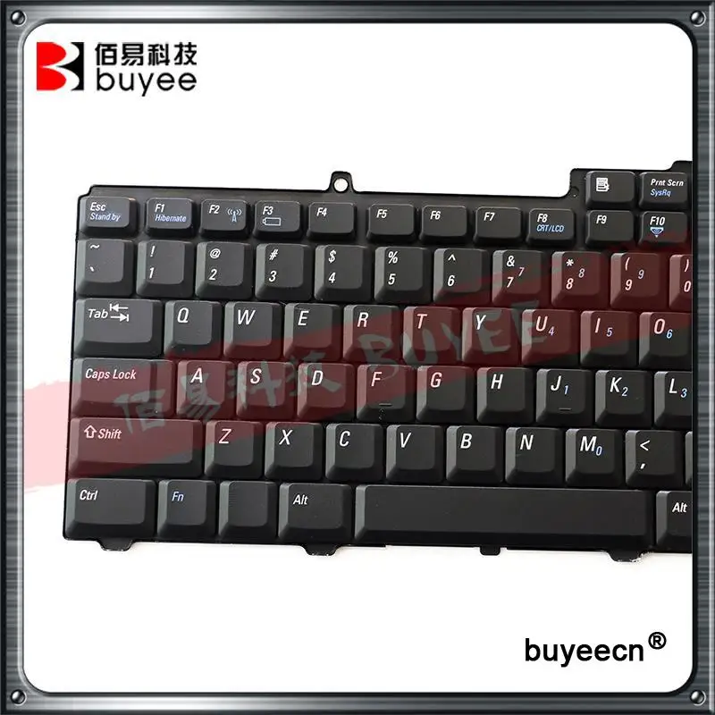 Original Laptop US Keyboard For Dell 1501 6400 9400 E1405 630M 640M E1505 E1705 1000 XPS M140 Keyboard Replacement Black